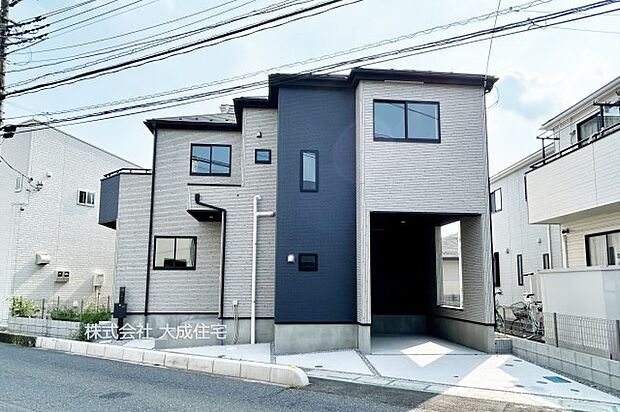 外観:2号棟:現地写真