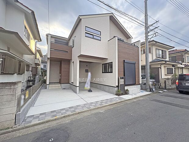 外観:陽当たり良好なお住まい。　現地写真2025.9.26撮影