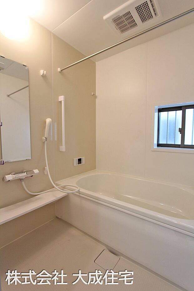 内装:1号棟:日々の疲れを癒すバスルーム 現地写真2025.9.25撮影