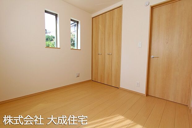 内装:1号棟:洋室4.5帖 現地写真2025.9.25撮影