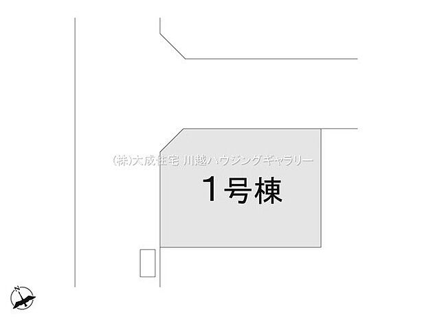 区画図:商業施設が徒歩圏内にある閑静な住宅街。