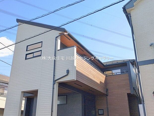外観:南側バルコニー。 現地写真2026.1.30撮影