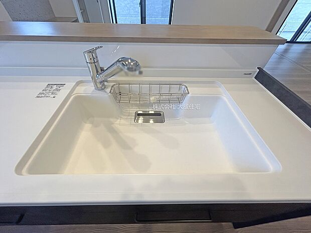 設備:シンク。 現地写真:2025.10.20撮影