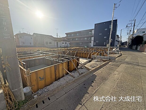 外観:Ａ号棟：現地写真2026.1.17撮影