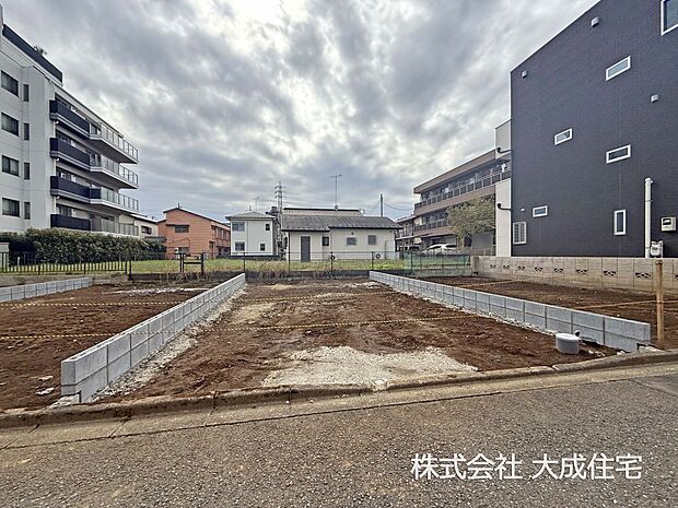 外観:Ｃ区画：陽当り・通風共に良好です！　現地写真2025.10.24撮影