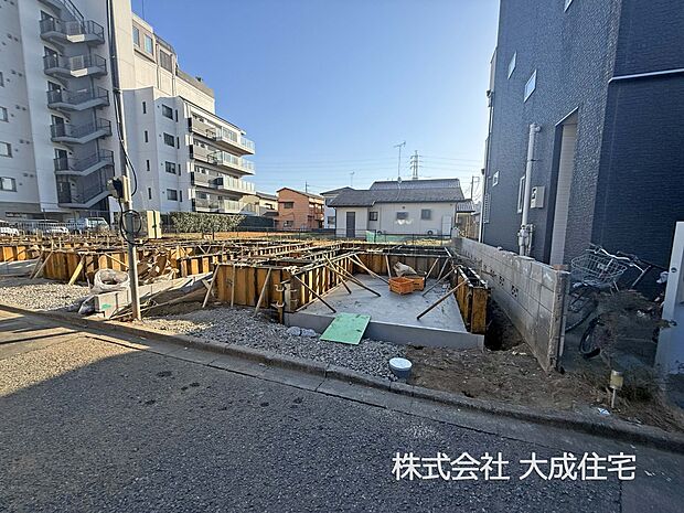 外観:Ｄ号棟：現地写真2026.1.17撮影