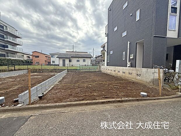 外観:D区画:陽当り・通風共に良好です! 現地写真2025.10.24撮影