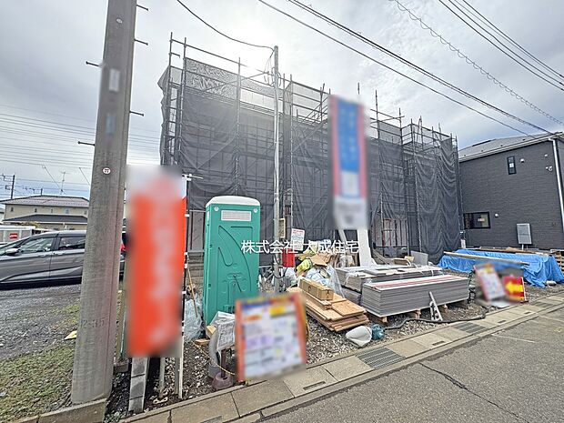 外観:お気軽にお問い合わせください。 3号棟:現地写真2025.11.1撮影