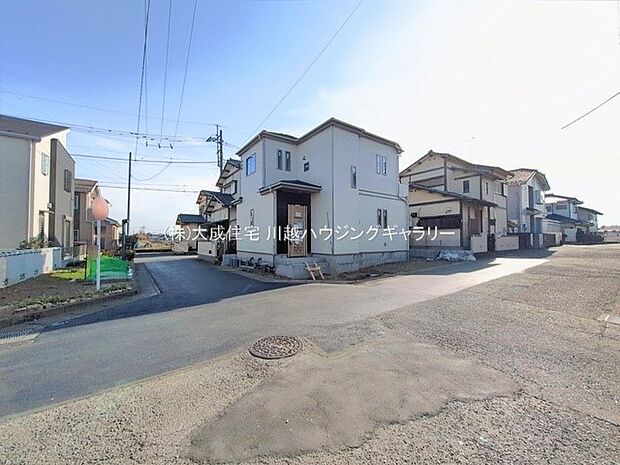 外観:前面道路6.1ｍと4.2ｍです。　現地写真：2026.1.15撮影