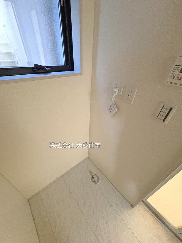 内装:ランドリースペース。　現地写真2026.1.9撮影
