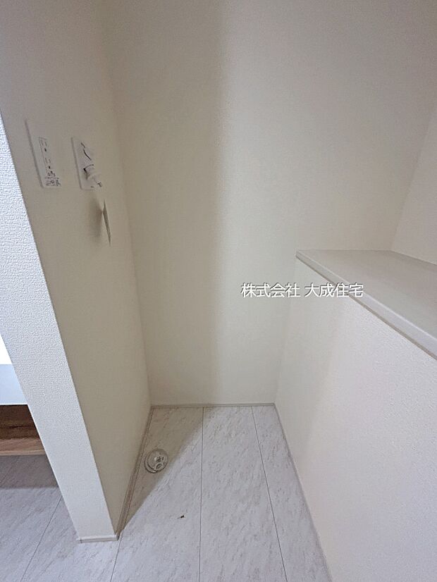 内装:ランドリースペース。　1号棟：現地写真2025.12.12撮影
