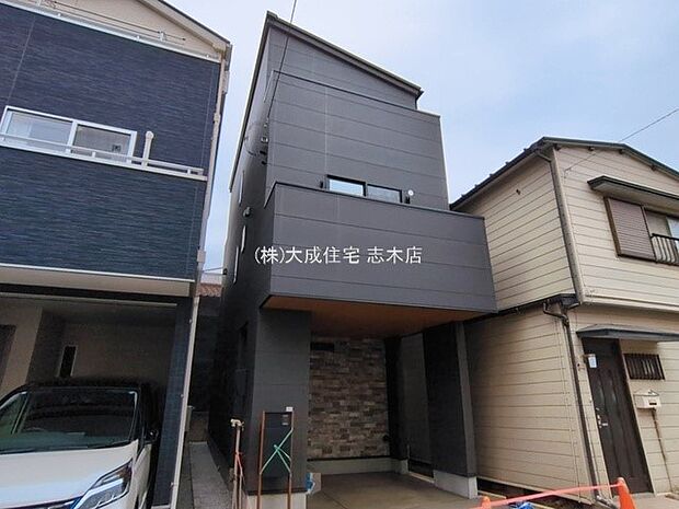 外観:「志木」駅まで徒歩15分、急行利用可能で通学通勤に便利です! 現地写真2026.3.6撮影