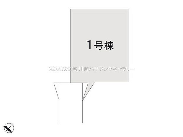 区画図:小学校や幼稚園、お買い物施設が徒歩圏内にあり安心です。