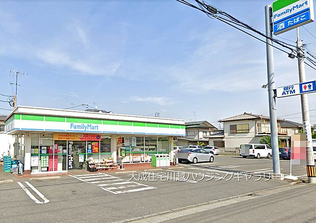 周辺環境:コンビニ 500m ファミリーマート小坂旭町店(徒歩7分。コンビニ支払いやイベントチケットの購入などにも活用いただけます。)