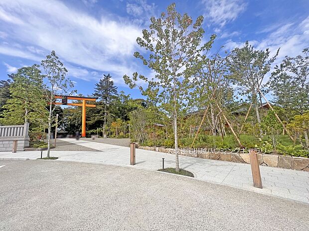 周辺環境:周辺の街並み 180m 川越氷川神社(徒歩3分。縁結びの神様として古くから信仰を集めている神社。夏の祭事「縁むすび風鈴」や、「絵馬トンネル」などがある人気観光スポットです。)