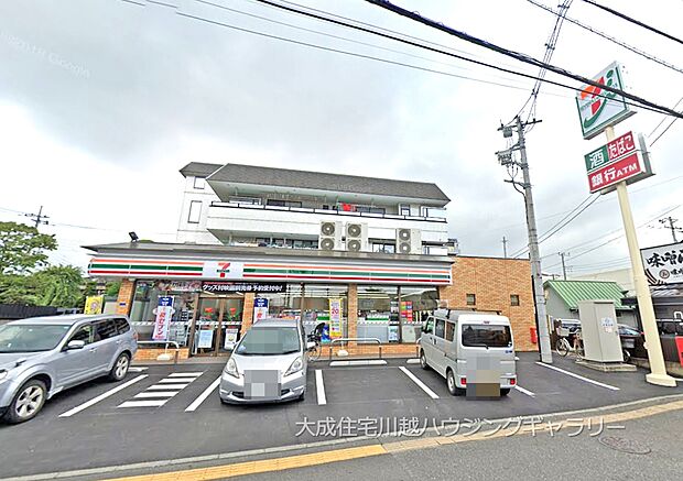 周辺環境:コンビニ 500m セブンイレブン埼玉大井中央店(徒歩7分。ちょっとしたお買い物に便利です!)