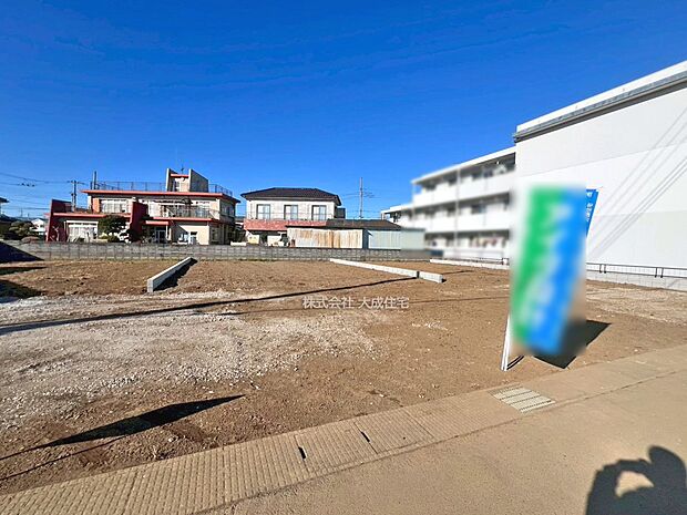 外観:2号棟:日当たり・風通し良好! 現地写真2026.1.12撮影