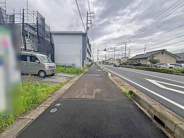 前面道路 現地写真2026.6.26撮影
