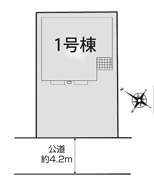 区画図:教育施設やお買い物施設が徒歩2〜10分に集まっています。