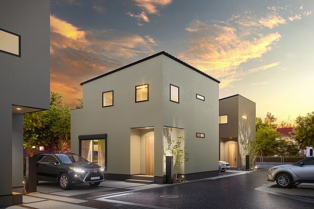 外観:-COCOYUNO志多町-完成予想パース