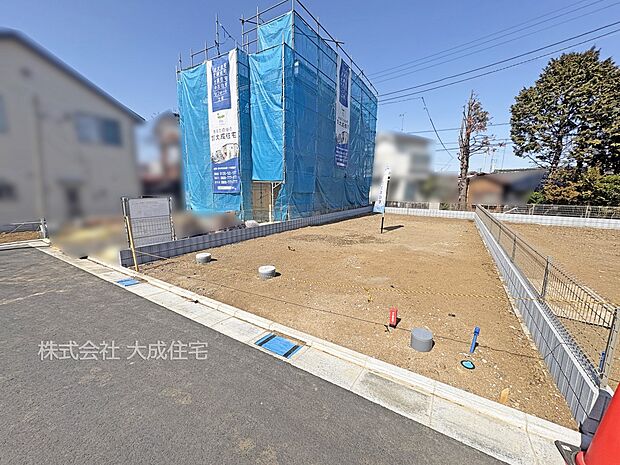 外観:お気軽にお問い合わせください。 4区画:現地写真2026.3.9撮影