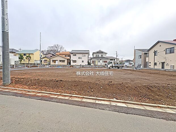 外観:お気軽にお問い合わせください。　4区画：現地写真2025.12.25撮影