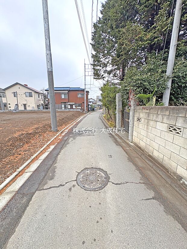 外観:4区画：現地写真2025.12.25撮影