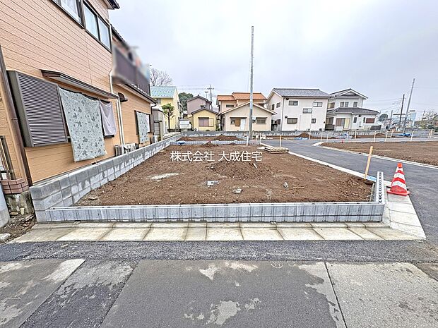 外観:7区画：現地写真2025.12.25撮影