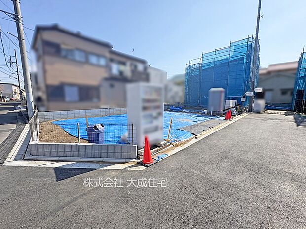 外観:7区画:現地写真2026.3.9撮影