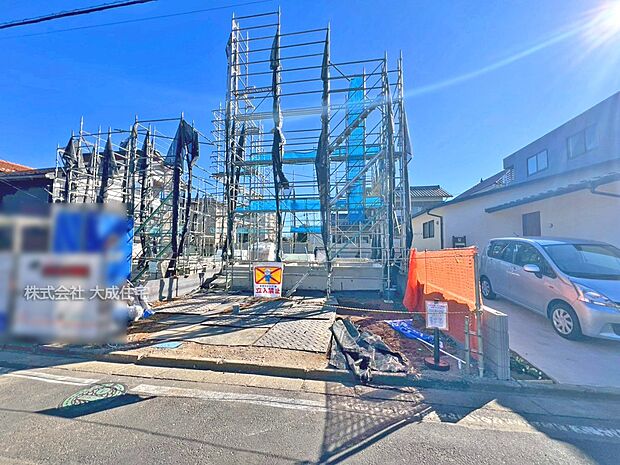 外観:1号棟：現地写真2026.1.12撮影