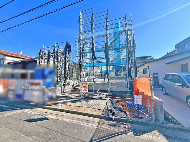 外観:1号棟：現地写真2026.1.12撮影