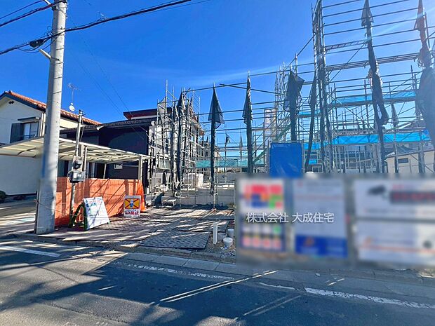 外観:2号棟：現地写真2026.1.12撮影