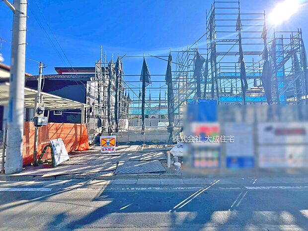 外観:2号棟：現地写真2026.1.12撮影