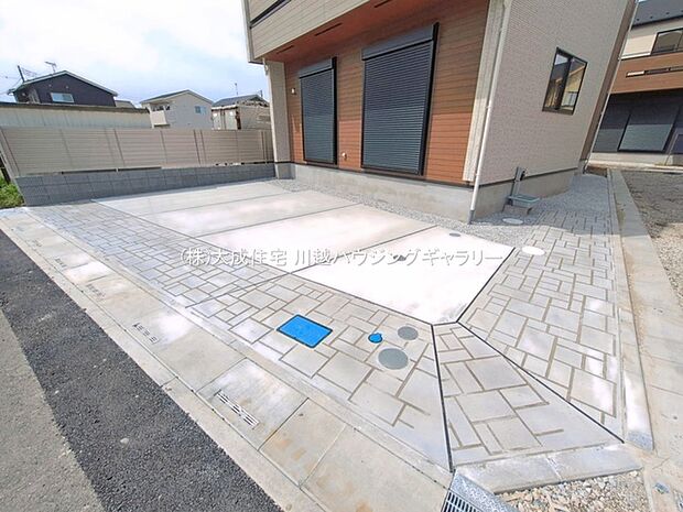 1号棟:駐車スペース 現地写真2026.4.17撮影