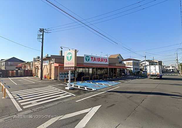 周辺環境:スーパー 550m TAIRAYA月吉店(徒歩7分。毎日のお買い物も徒歩圏内で便利です。)