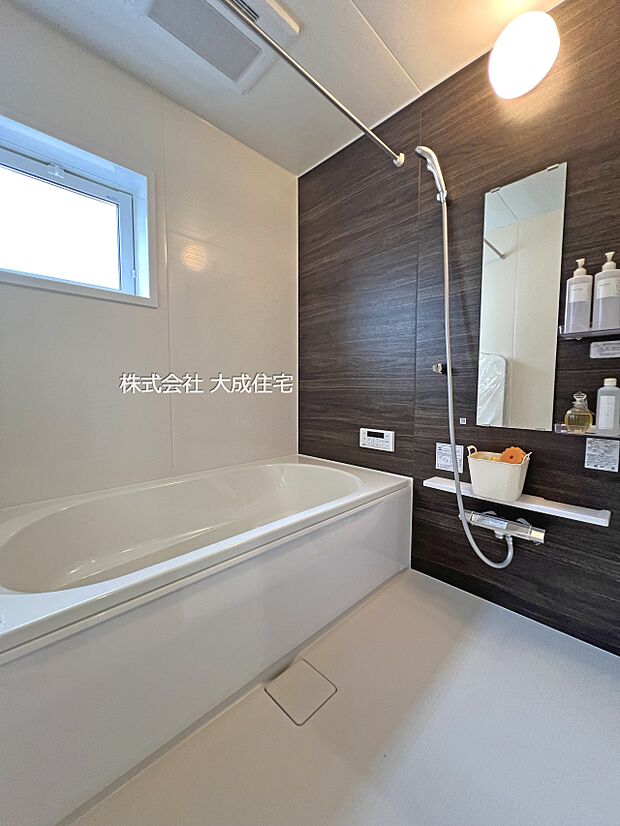 内装:2号棟:日々の疲れを癒すバスルーム 現地写真2026.3.16撮影