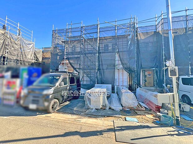 外観:2号棟：現地写真2026.1.12撮影