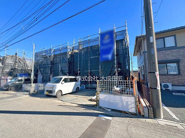 外観:1号棟：現地写真2026.1.12撮影