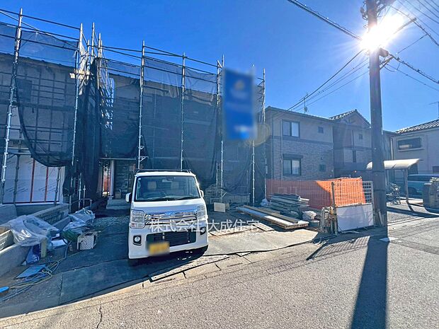 外観:1号棟：現地写真2026.1.12撮影