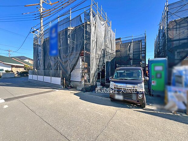 外観:3号棟：現地写真2026.1.12撮影