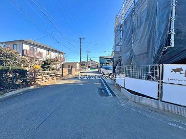 外観:全4棟：現地写真2026.1.12撮影