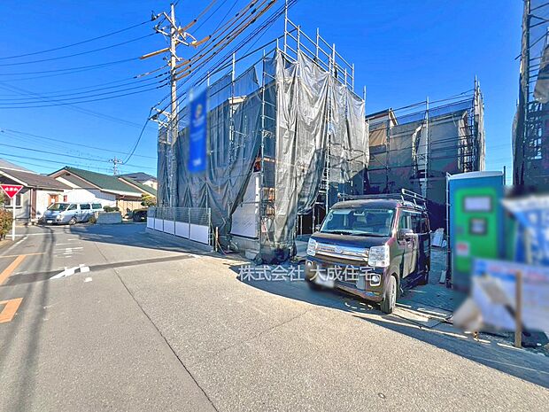 外観:3号棟：是非一度ご検討ください＾＾　現地写真2026.1.12撮影