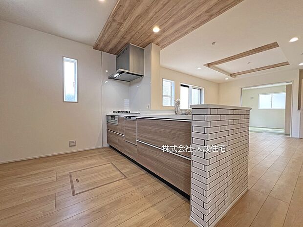 内装:3号棟:出来立てのお料理もすぐに提供できます! 現地写真2026.3.16撮影