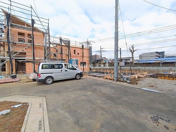 外観:4号棟:現地写真2026.2.18撮影
