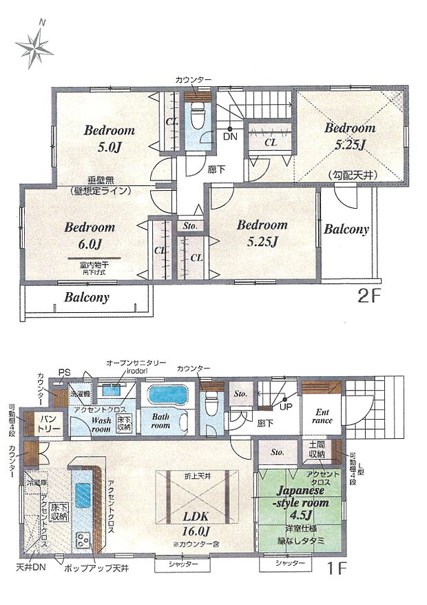 間取りLDKゆとりのある広さ!将来に合わせて間仕切りできるお部屋ございます^^