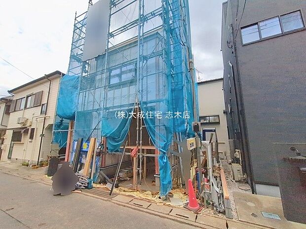 外観:前面道路約4m! 現地写真2026.2.12撮影