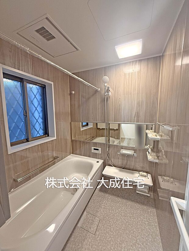 内装:日々の疲れを癒すバスルーム　現地写真2026.1.18撮影