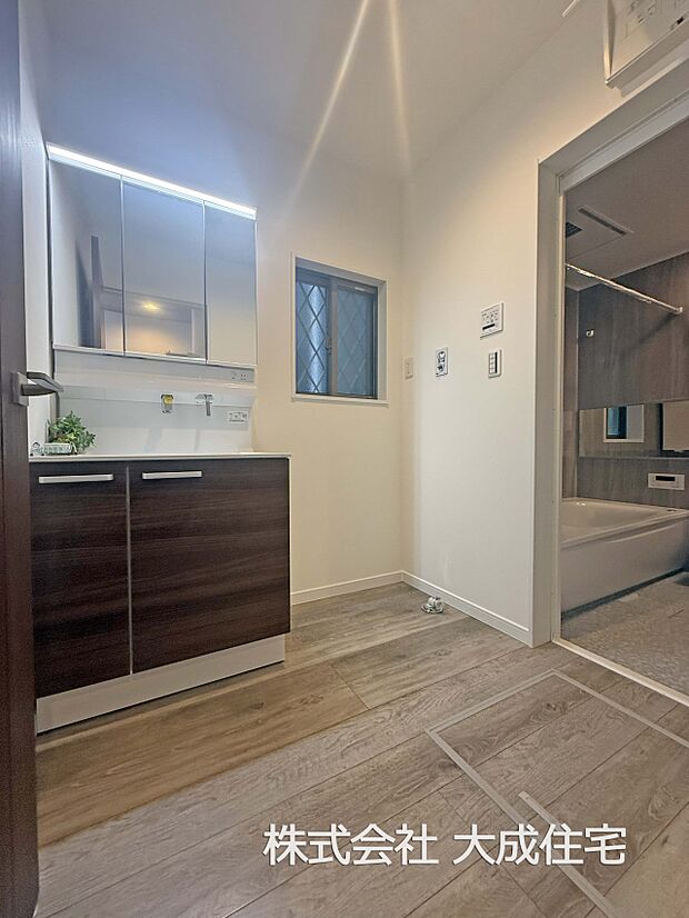 内装:洗面室・脱衣所 現地写真2026.1.18撮影