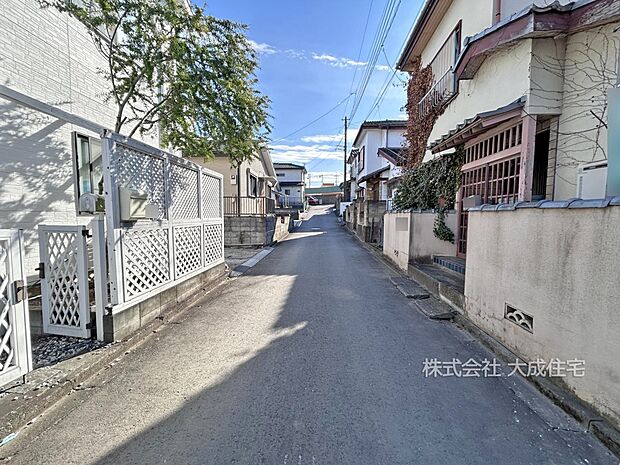 外観:前面道路4ｍ以上ございます。