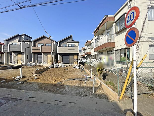 外観:1号棟：現地写真2026.1.19撮影